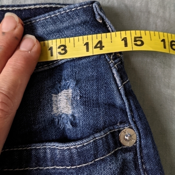 TRUE Religion Moto Super Skinny Jeans in Shoreline Dark 27 - Picture 10 of 11